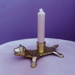 HV TIGER CANDLEHOLDER